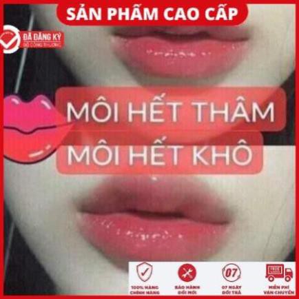 Son dưỡng, son dưỡng môi SHI - son dưỡng collagen cao cấp -  Mền môi - hồng môi- 100% nguyên liệu tự nhiên