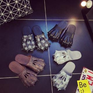 【Dz】 357.Dép đi trong nhà hình chân gấu hoạt hình dễ thương