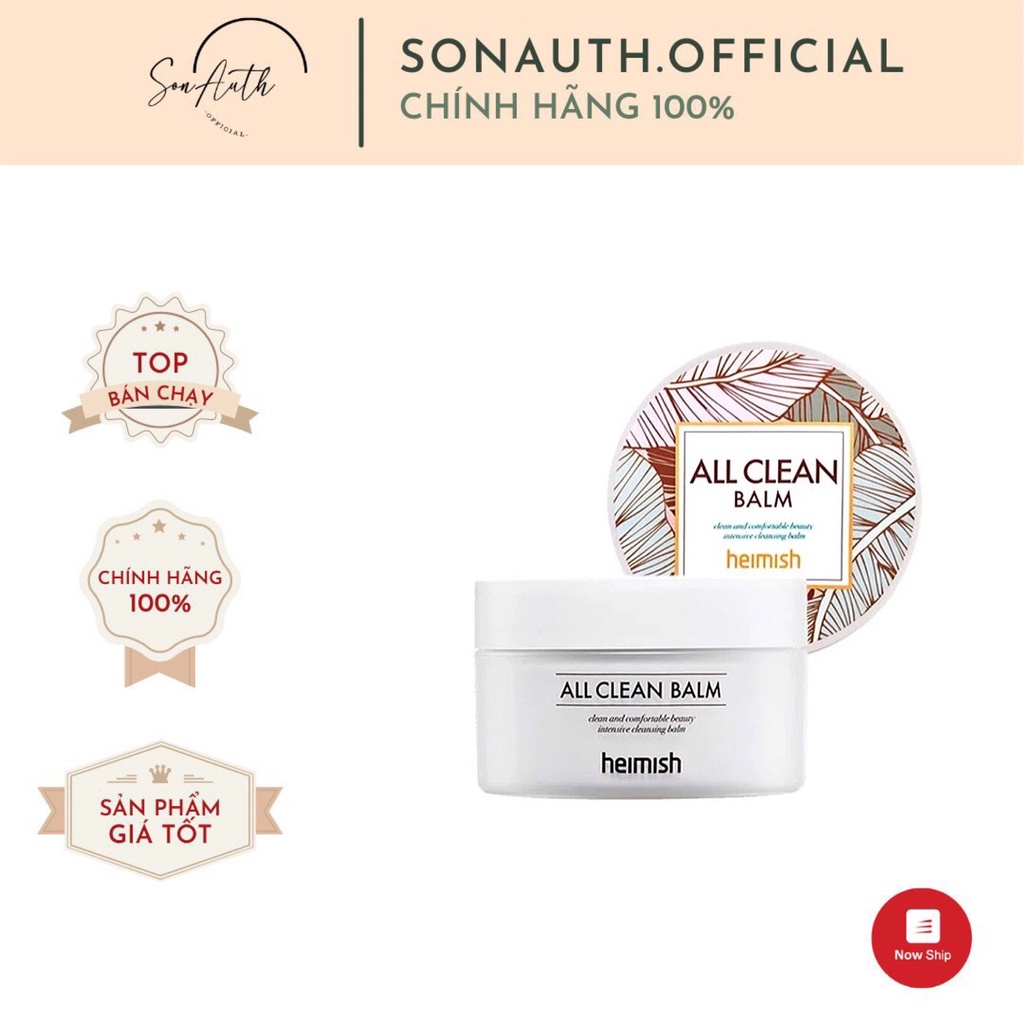 Sáp tẩy trang Heimish All Clean Balm