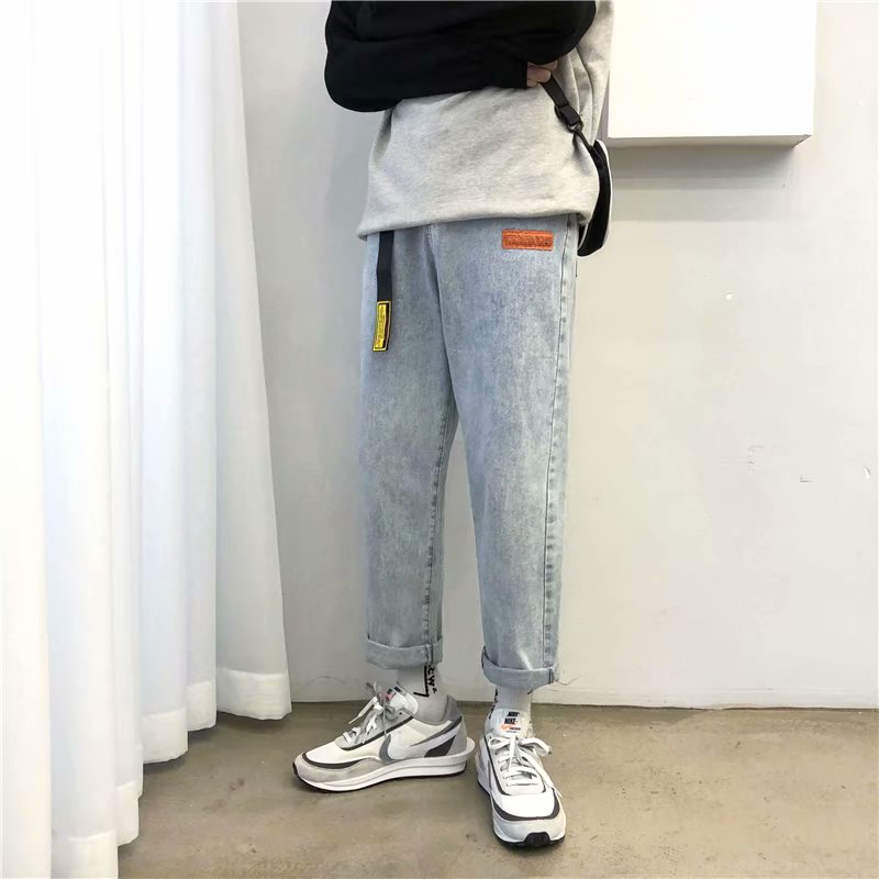 Korean Style Fashion Men's Jeans