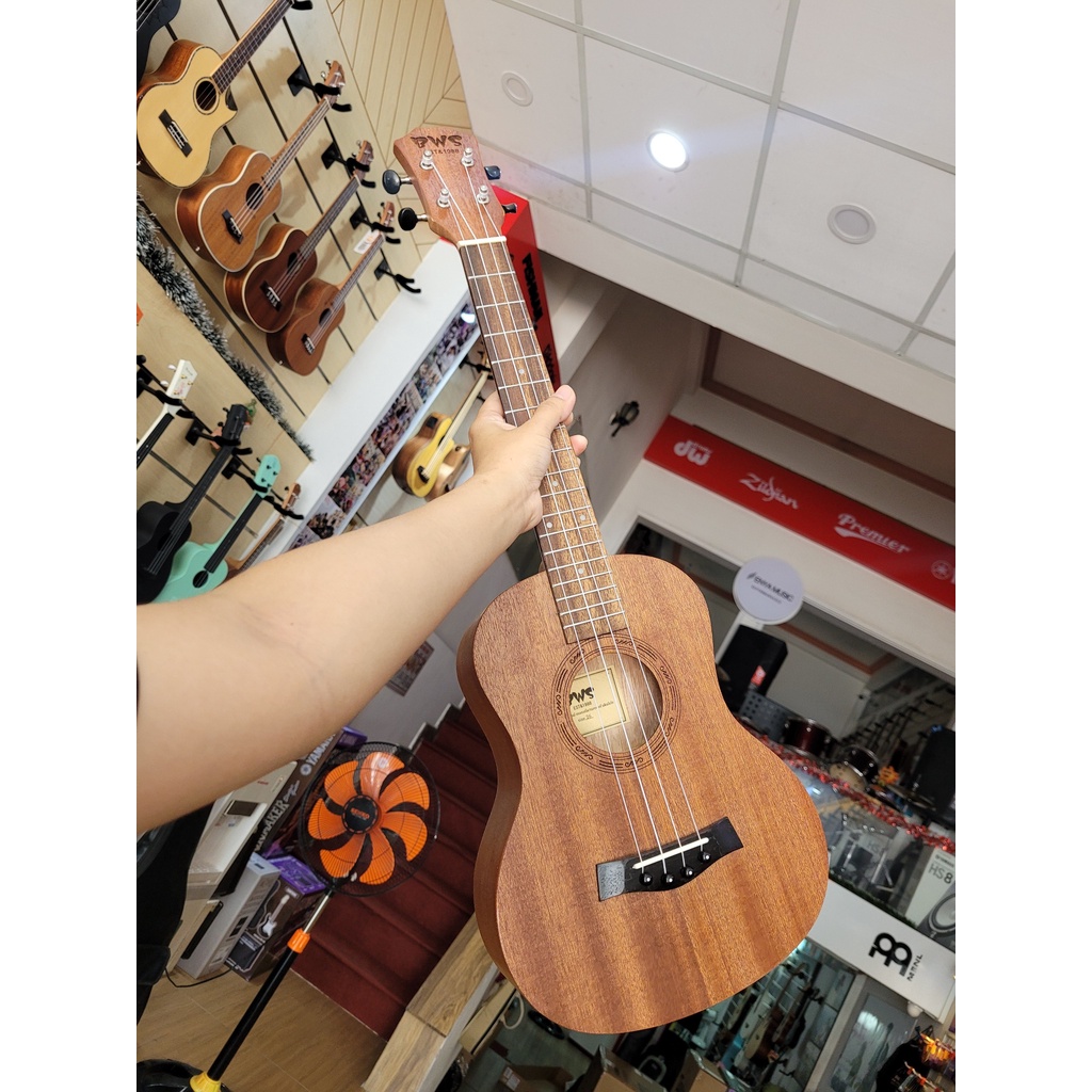 Đàn Ukulele Gỗ chính hãng Music hoặc BWS - Size Tenor - Basic