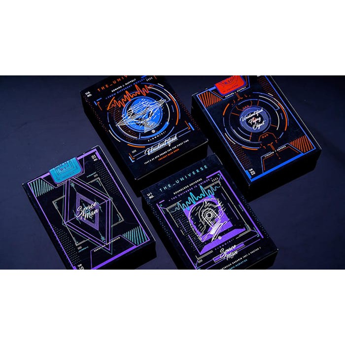 Bài tây ảo thuật chính hãng từ Mỹ: The Universe Space Man Edition Playing Cards by Jiken &amp; Jathan