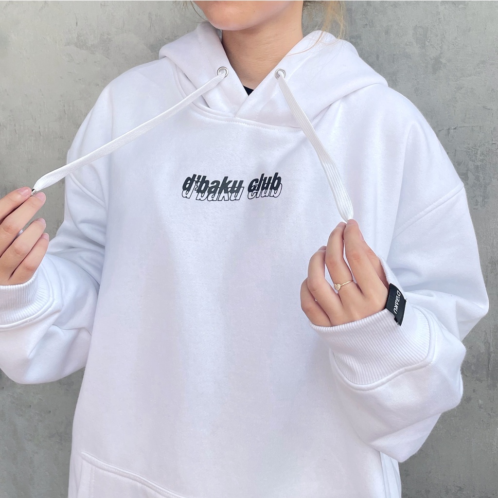 Áo khoác Hoodie nỉ bông D'BAKU CLUB EST.MMXX (Tặng kèm túi Tote)