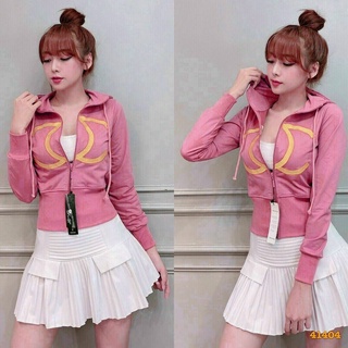 👉👉👉👉áo khoác lửng👉👉👉👉 đai bo có mũ dày dặn freesize 58kg