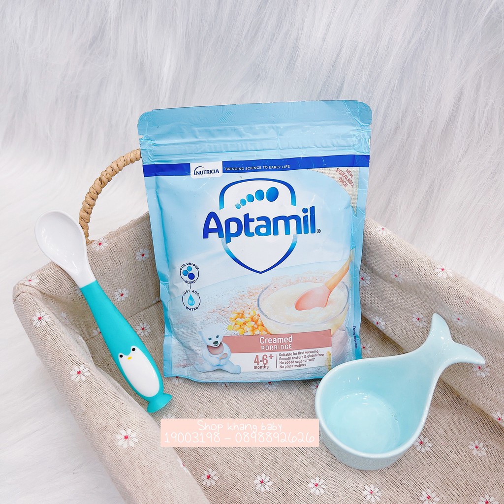 Bột ăn dặm Aptamil Anh dành cho bé từ 4 - 6m 125g - Shop Khang Baby