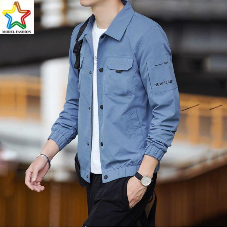 Áo khoác kaki nam Model fashion bomber TRENDY 2020 AKK19