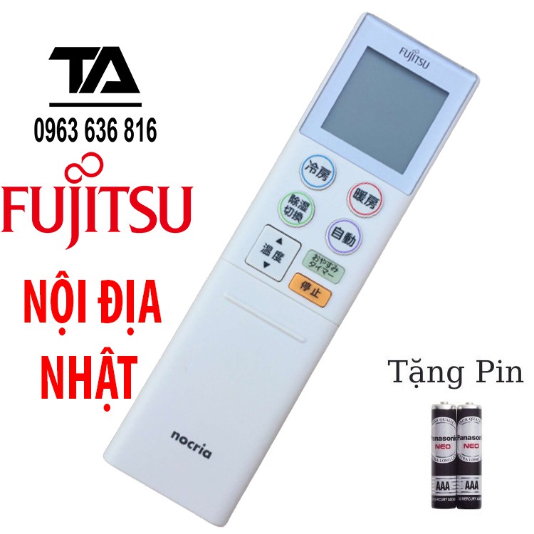 [FREESHIP 50K] ✔ Remote Điều khiển điều hòa Fujitsu nội địa nhật - Chính Hãng