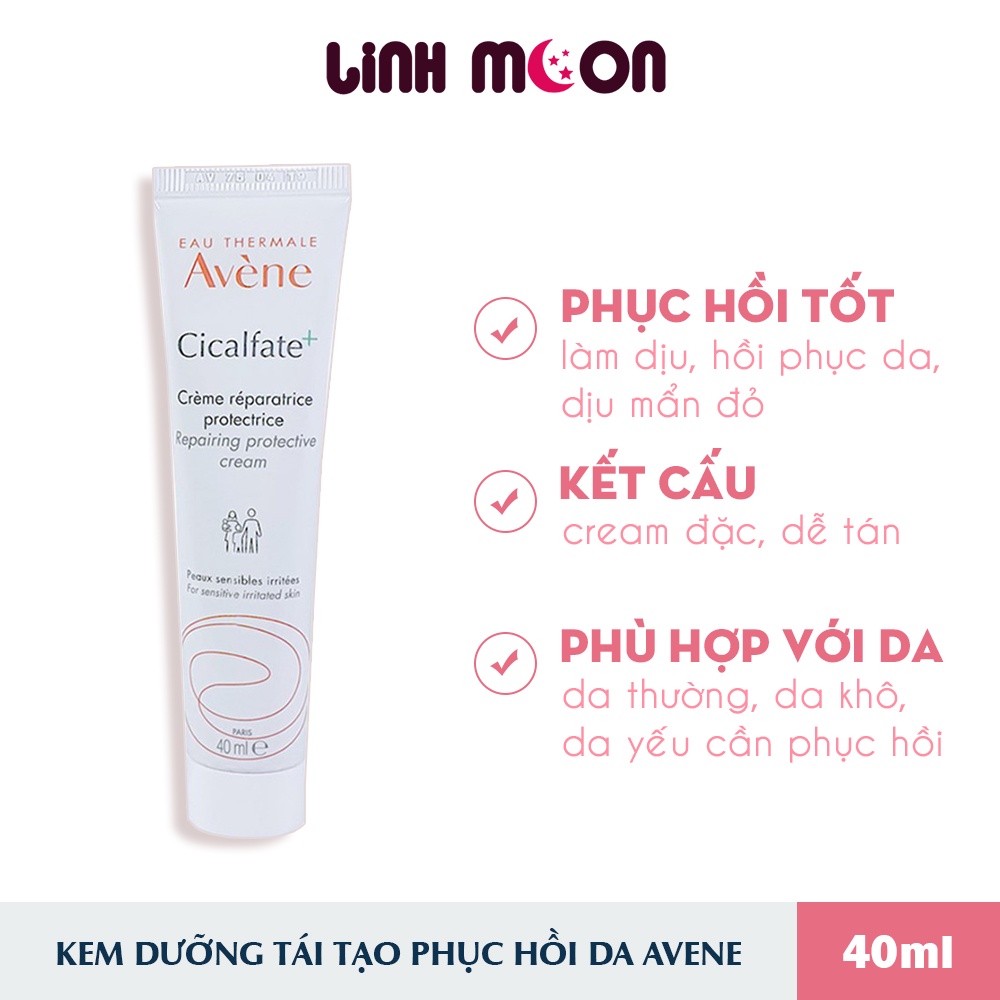 Kem tái tạo hồi phục da Avene Cicalfate Repair Cream