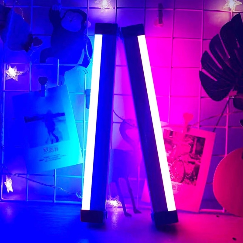 Đèn LED RGB Cầm Tay 17CM Kèm Sạc USB Tiện Dụng Cho Chụp Ảnh Khẩn Cấp