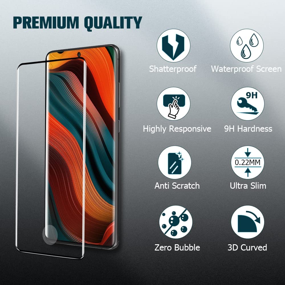 Kính Cường Lực Bảo Vệ Màn Hình HD 9H Chống Dấu Vân Tay Cho Xiaomi Mi 12S Ultra 2.5D