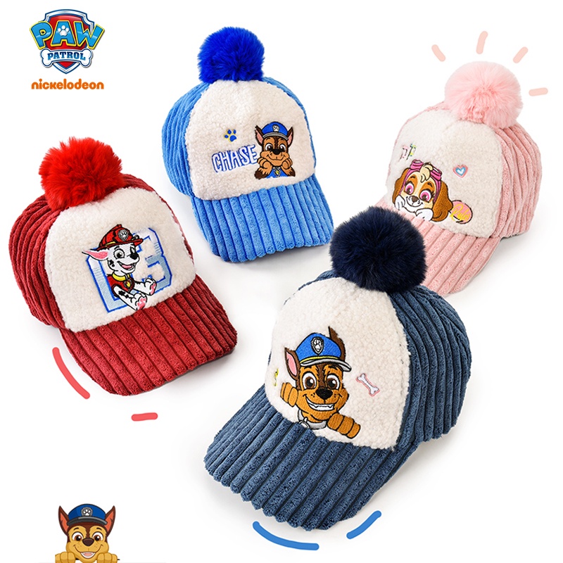 Mũ lưỡi trai phong cách PAW Patrol thời trang thu đông dễ thương cho các bé từ 3 đến 6 tuổi