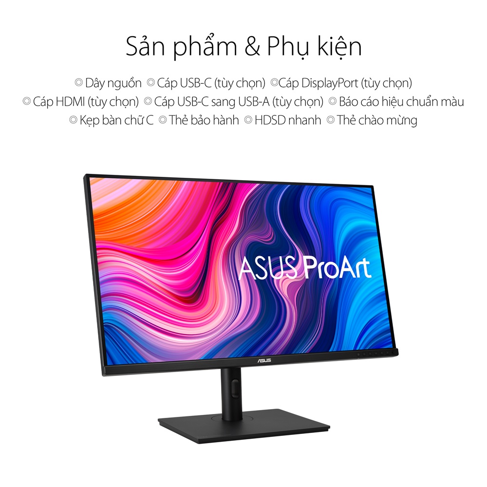 Màn Hình Máy Tính ASUS ProArt Display PA329CV 32 inch 4K UHD IPS USC typeC - Hàng Chính Hãng