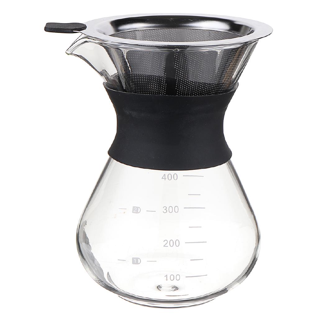 Bình pha cà phê thủy tinh 200 / 400ml