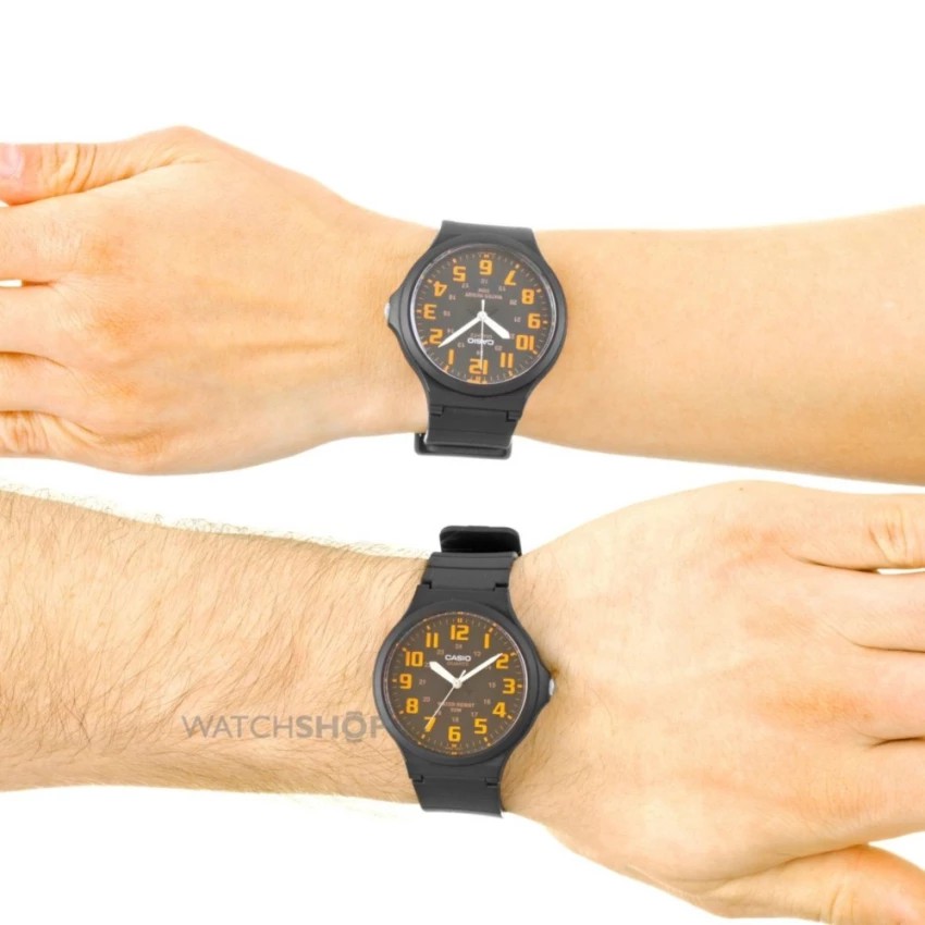 Đồng hồ nam dây nhựa Casio chính hãng Anh Khuê MW-240-4BVDF