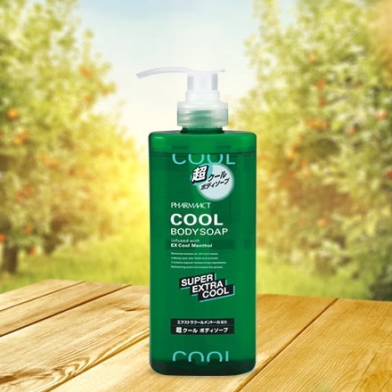 Sữa tắm bạc hà siêu mát lạnh Pharmaact Extra Cool Body Soap - Nhật Bản - 600ml