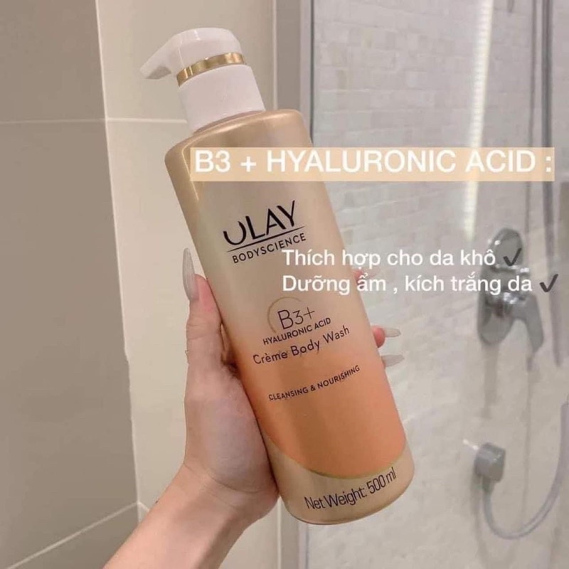 Sữa Tắm Trắng Da Olay B3+ 500ml