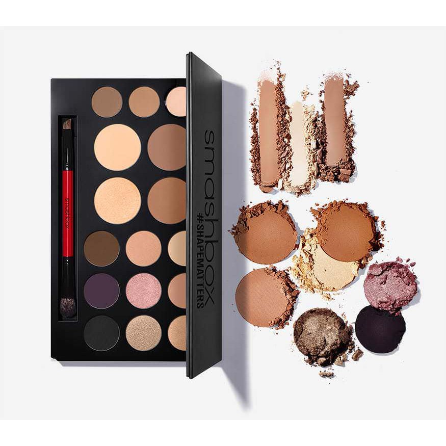 BẢNG PHẤN ĐA NĂNG PHẤN MẮT - BẮT SÁNG - TẠO KHỐI - KẺ MÀY SMASHBOX SHAPEMATTERS PALETTE NHẬP KHẨU CHÍNH HÃNG - 4269