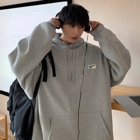 Áo hoodie nam bigsize, áo nỉ nam có mũ form rộng thời trang phong cách Hàn Quốc mặc đi chơi đi học