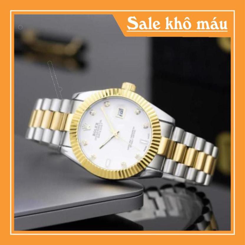 Đồng hồ nam Rolex - dây kim loại màu denim kiểu dáng sang trọng cổ điển - DH722