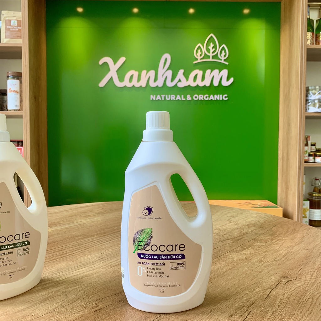 Nước Lau Sàn Hữu Cơ 1L Ecocare - Xanhsam Organic