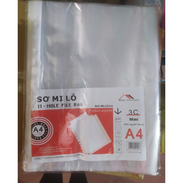 100 cái sơ mi đục lỗ hàng dầy đẹp chuẩn công ty