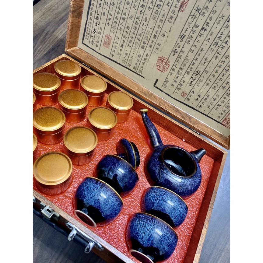 Bộ Trà Thiết Quan Âm An Khê cao cấp ngon làm quà tặng hay biếu rất ý nghĩa