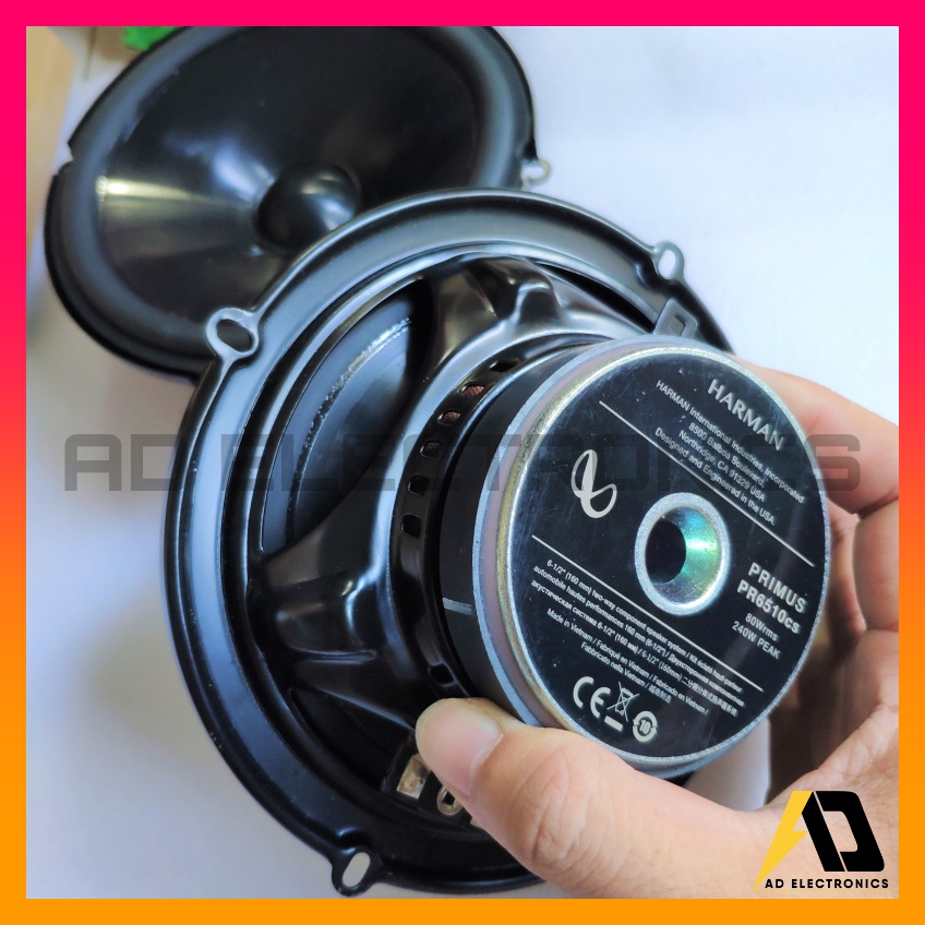Loa Mid/Bass JBL Harman Premus PR6510cs Bass (16cm) Công suất (240W) nâng cấp loa cánh Ô Tô