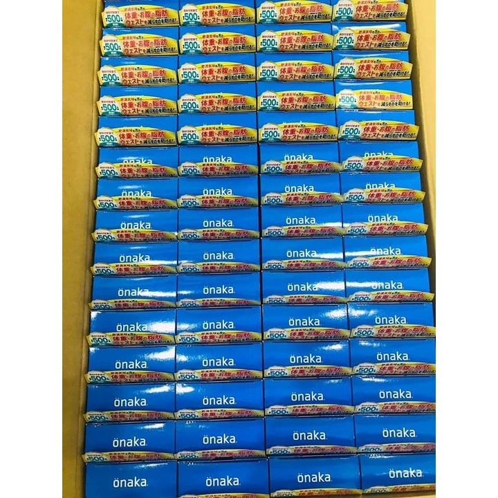 Viên Uống Giảm Mỡ Bụng Onaka Pillbox [CHÍNH HÃNG] Nhật Bản 60 viên