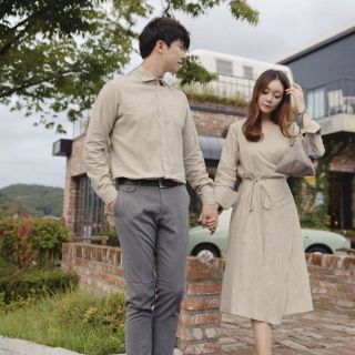 Set áo váy đôi thời trang, áo cặp nam nữ