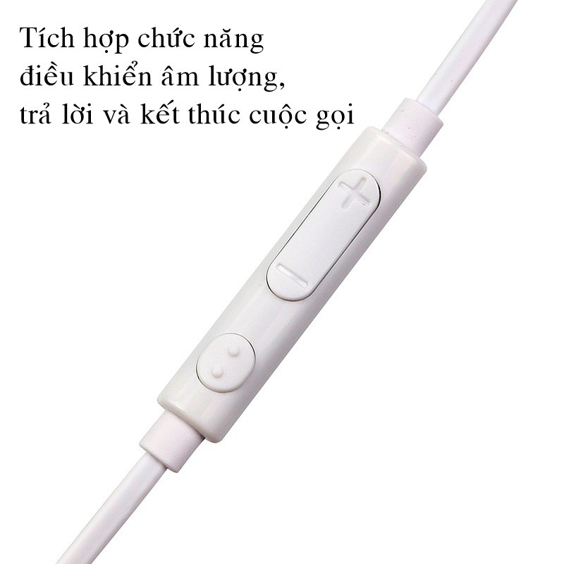 Tai nghe chất lượng cao với chất liệu TPE không lo gãy đứt, chống xoắn, nghe nhạc và đàm thoại, sử dụng cho PC và ĐTDĐ