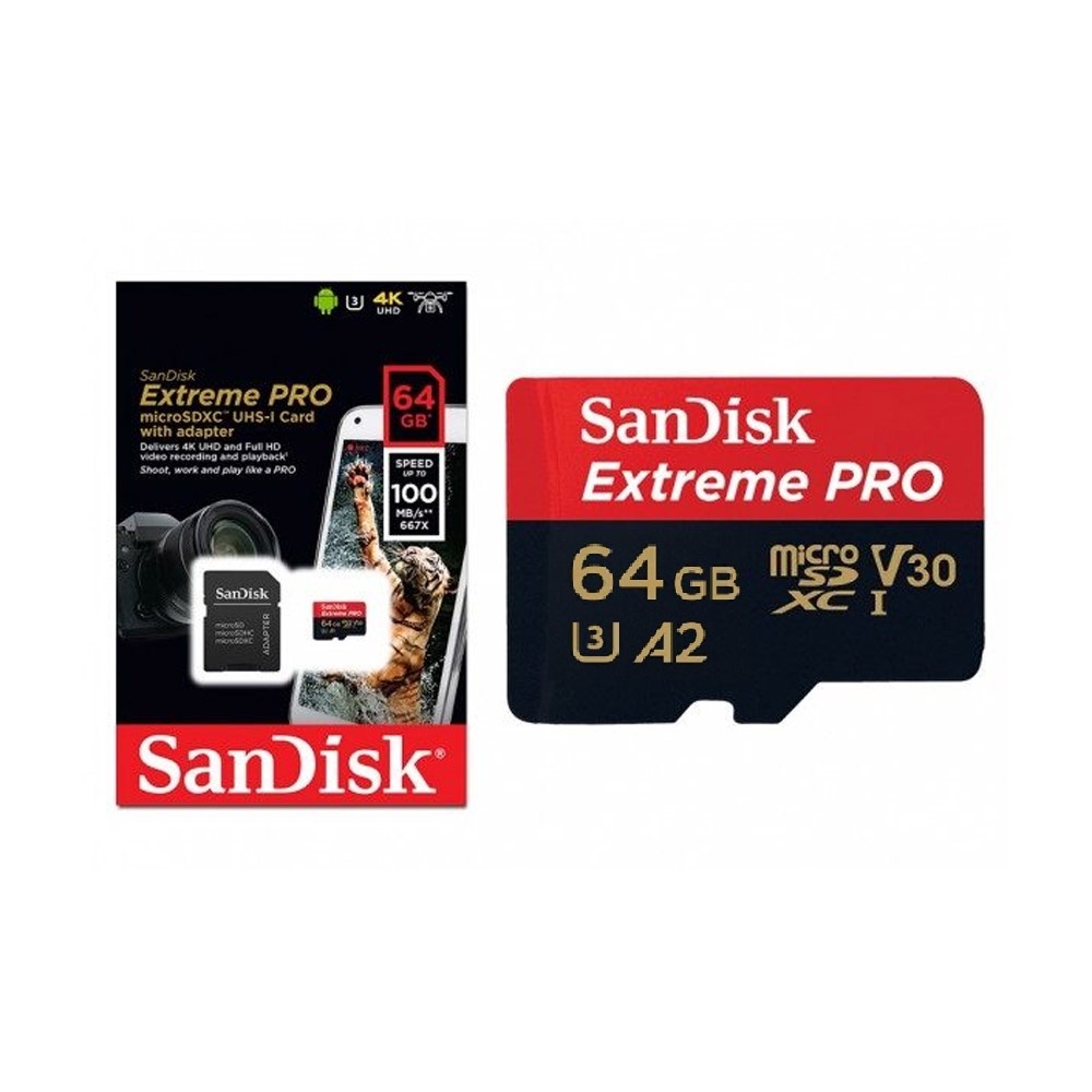 Thẻ nhớ MicroSD Sandisk 256GB 128GB 64GB 32GB Extreme Pro upto 170MB/s