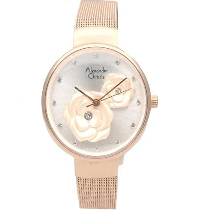Đồng hồ đeo tay Nữ hiệu Alexandre Christie 2792LHBRGSL