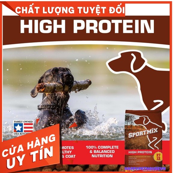 Thức ăn hạt khô Sportmix Dog High Protein 20Kg chuyên dành cho chó