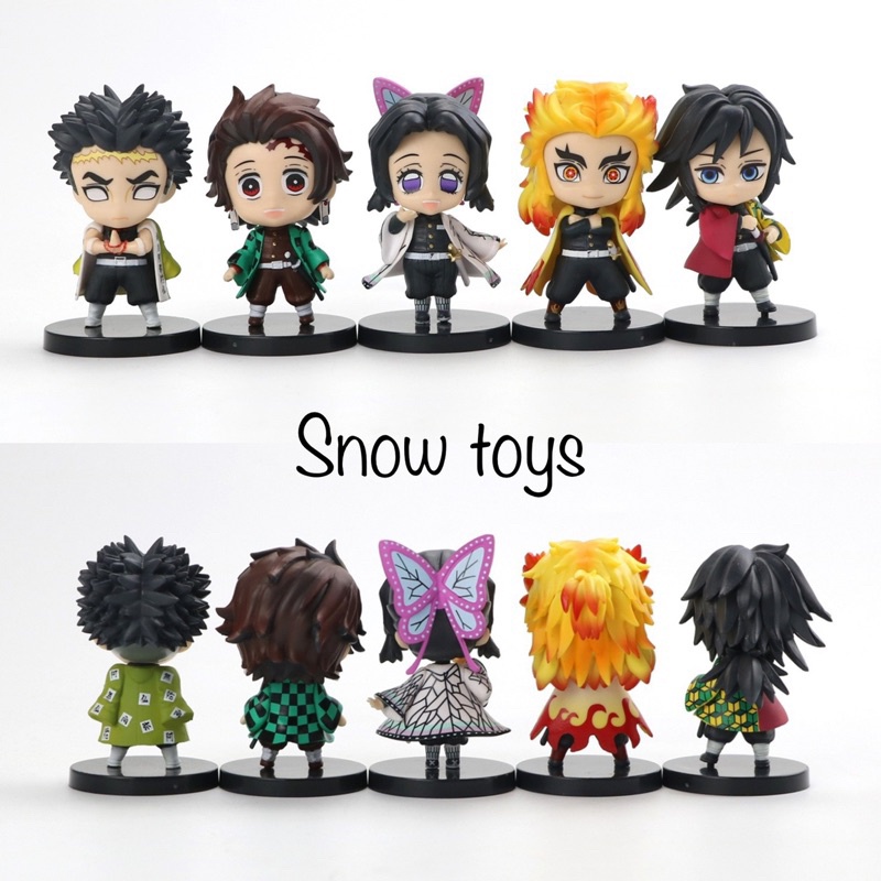 Mô hình Kimetsu No Yaiba - Thanh gươm diệt quỷ - Trụ cột Shinobu Rengoku Giyu Tokito Sanemi Tanjiro Âm Nham Luyến Xà trụ