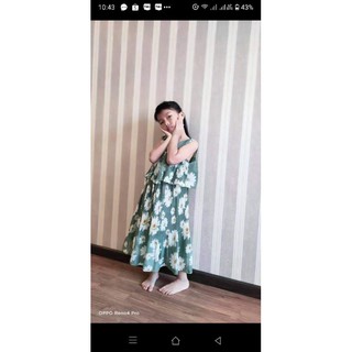 đầm voal dập ly tầng(8ei)