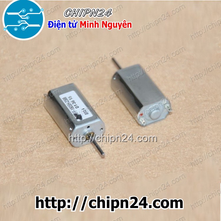 [1 CÁI] Động cơ DC 180 SH180 trục dài 1-6VDC