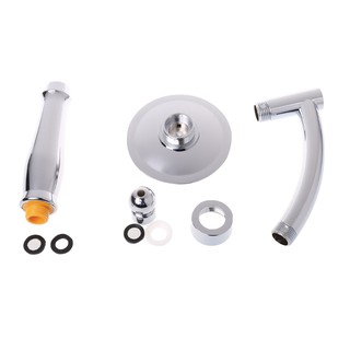 Bộ sen tắm tăng áp 9002 ( Tay sen tăng áp + dây sen inox + đế cài sen )