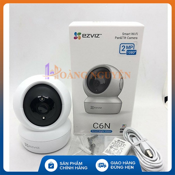 [CHÍNH HÃNG] Camera Wifi Ezviz C6N 2K  - Camera Không Dây, Xoay 360, Đàm Thoại 2 Chiều, Kèm Thẻ Nhớ | WebRaoVat - webraovat.net.vn