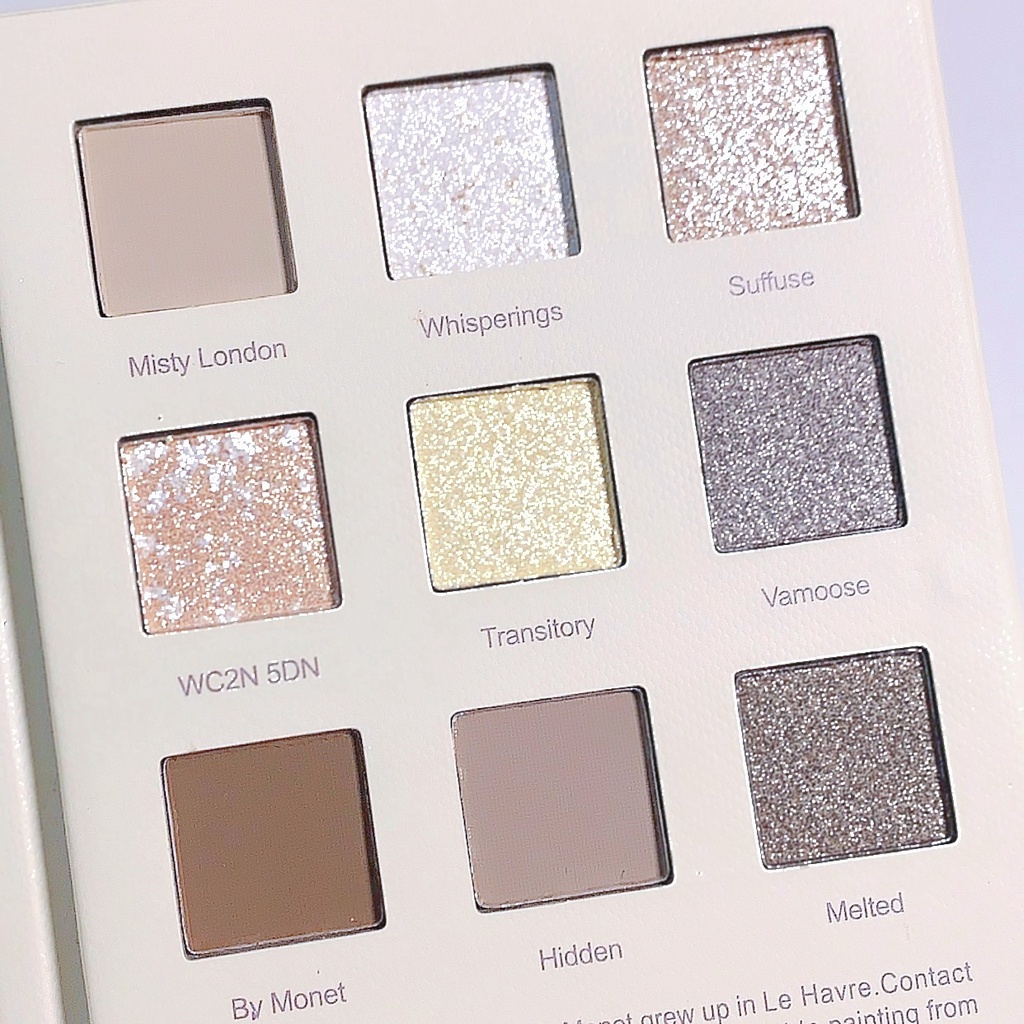 Bảng phấn mắt Muge Leen hình quyển sách Heartstrings Among The Dreamland 9 ô