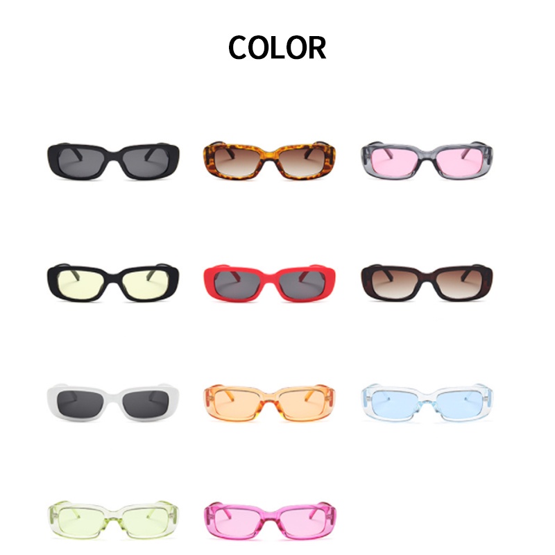 Mắt kính chống tia UV400 gọng nhỏ cổ điển thời trang phương Tây sành điệu cho nam và nữ