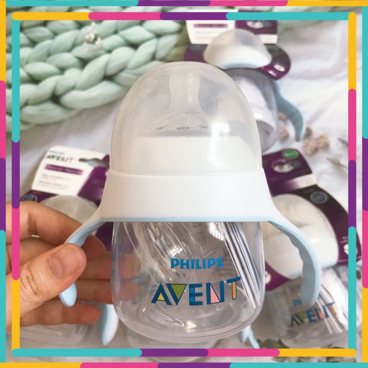 ⭐️Đổi núm⭐️ Bình tập uống 2 -in-1 Philips Avent cho bé 4M+ 150ml