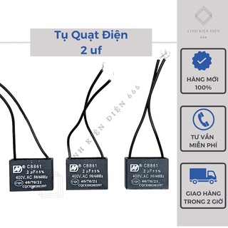 Tụ Quạt Điện CBB61 1.5 uf - 6 uf