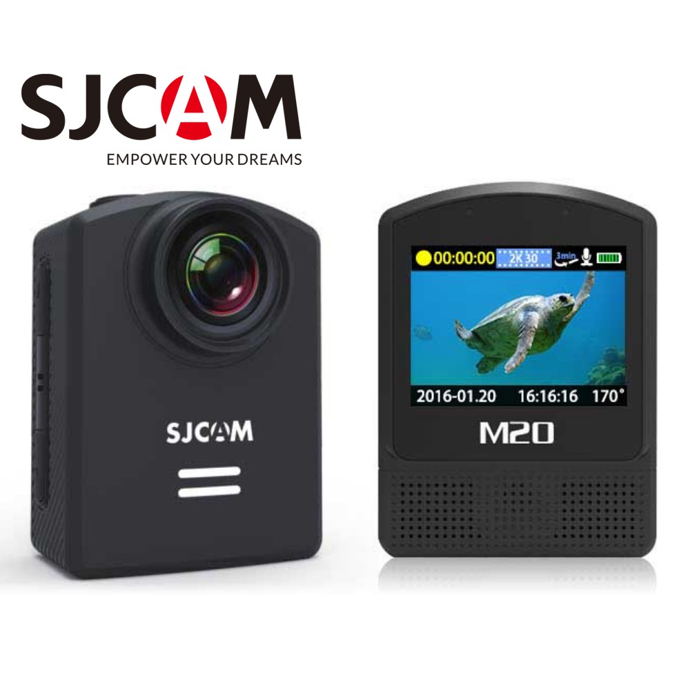 [Mã ELTECHZONE giảm 5% đơn 500K] Camera hành trình 4K wifi SJCAM M20 - Hãng phân phối chính thức