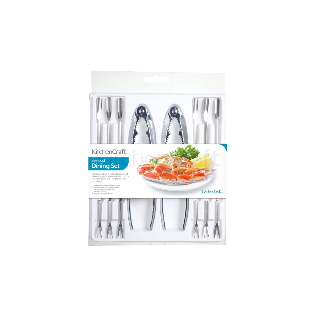 KITCHEN CRAFT, BỘ DỤNG CỤ ĂN HẢI SẢN, INOX