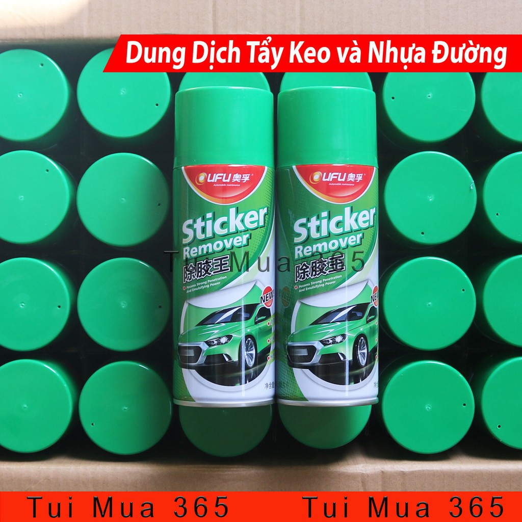 Dung Dịch Tẩy Keo, Nhựa Đường Sticker Remover 450ml