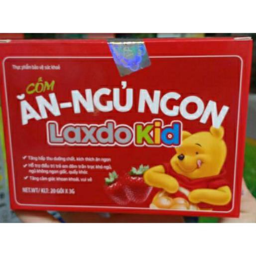 Cốm ăn Ngủ ngon LAXDOKID giúp bé ăn ngon ,ngủ tốt, bé thông minh