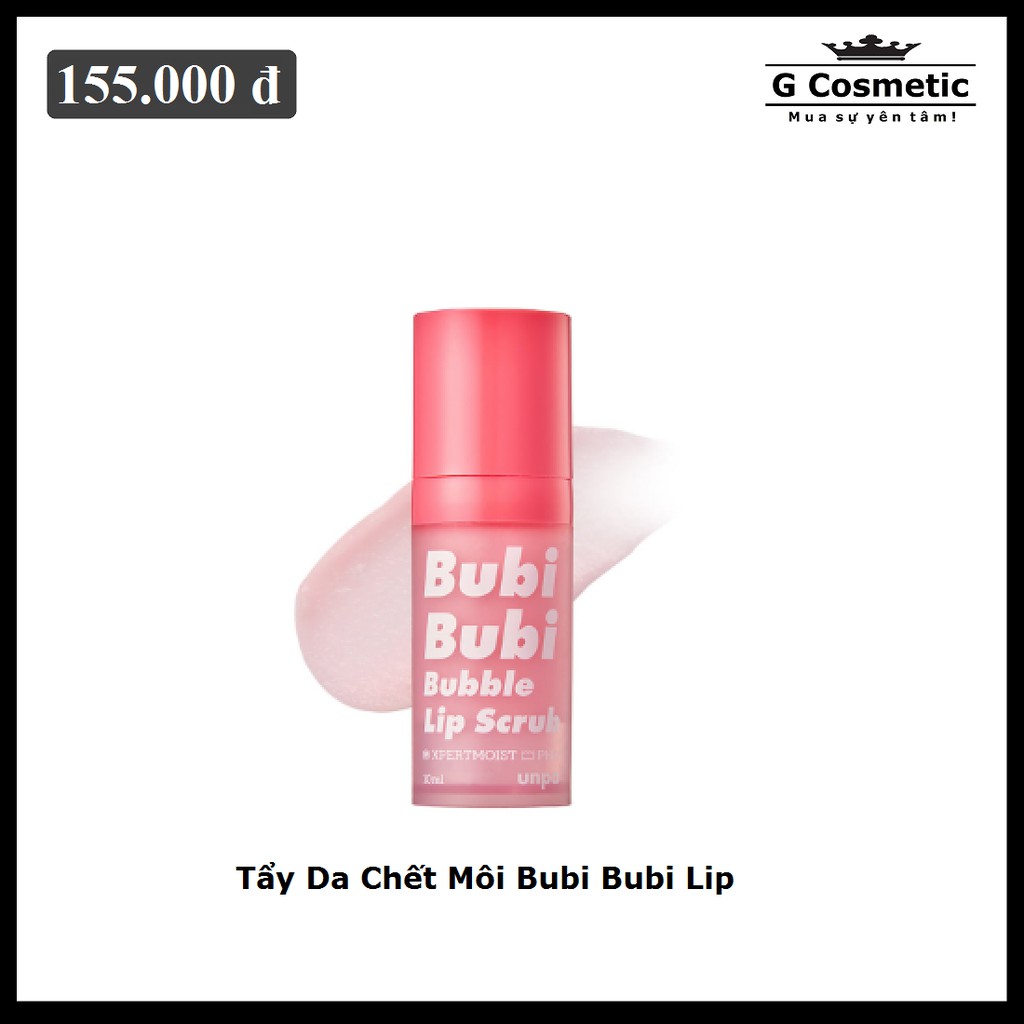 Tẩy Da Chết Môi Bubi Bubi Lip