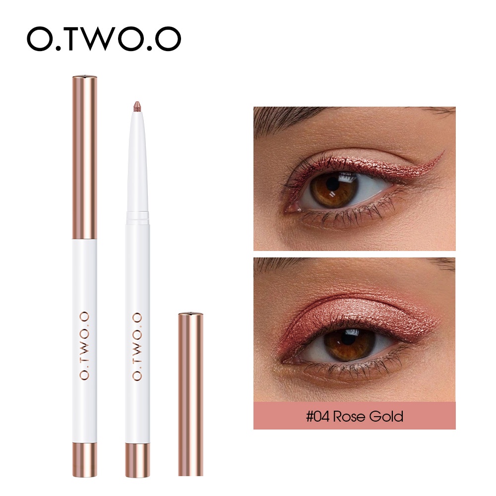 Bút kẻ mắt O.TWO.O kiêm phấn mắt trang điểm mượt mà với 12 màu sắc tố cao tùy chọn 13g | WebRaoVat - webraovat.net.vn