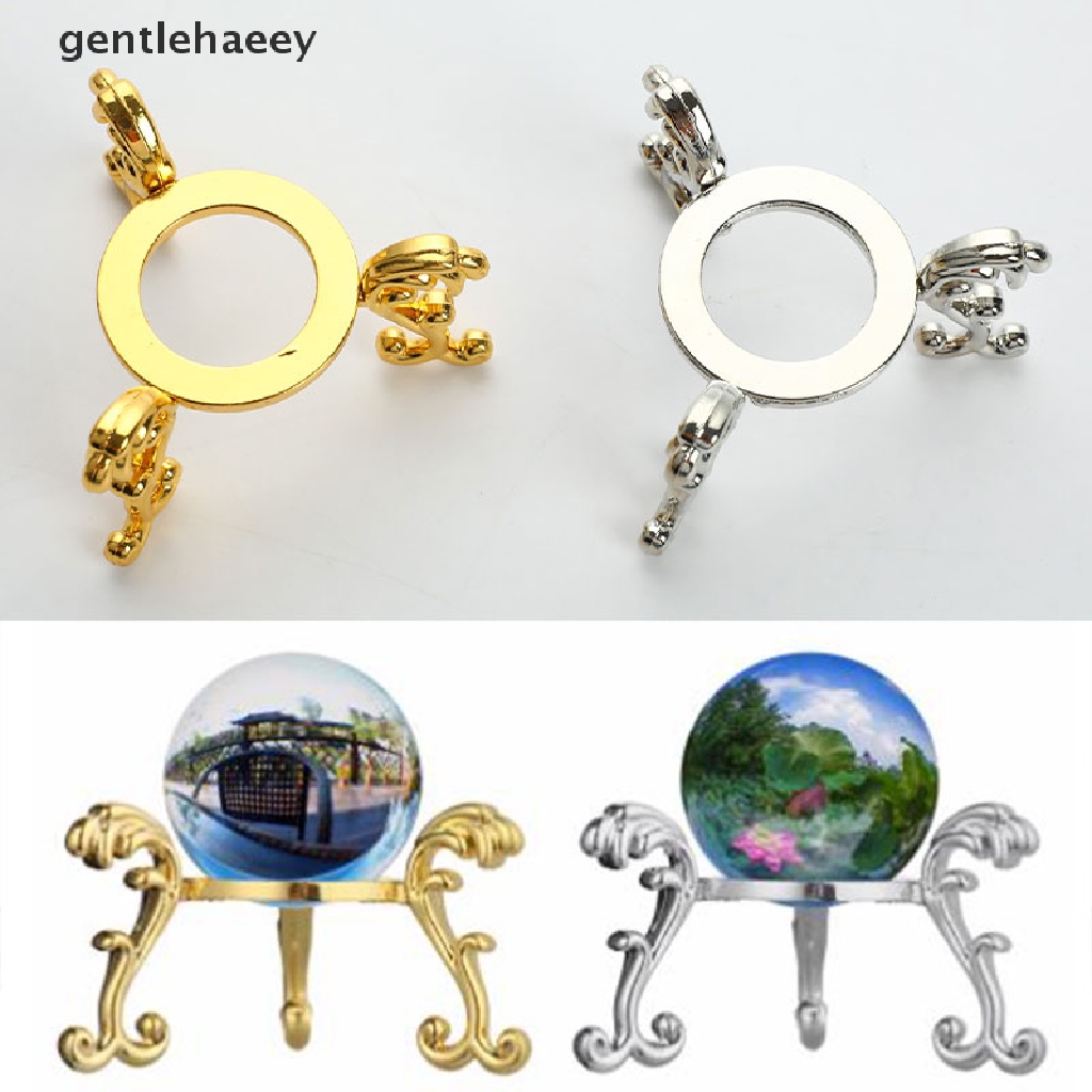 1 Giá Đỡ Quả Cầu Pha Lê Bằng Kim Loại