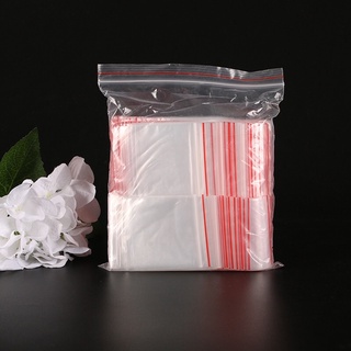 Combo 50 túi zip chỉ đỏ size 5*7cm